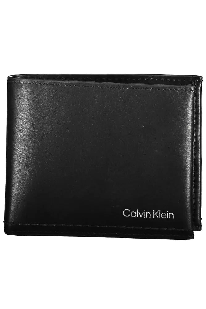 Calvin Klein bags for street style fashionCalvin Klein Black Leather Men Wallet