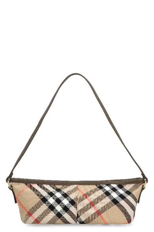 Adjustable Strap Burberry Messenger BagsWomen's Check Mini Shoulder Bag in Beige | 8095296159199 Color C1309