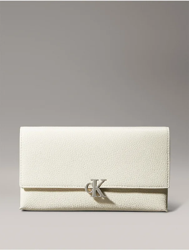 Calvin Klein mini bags for partiesWomen's Archive Hardware Chain Wallet - Ivory