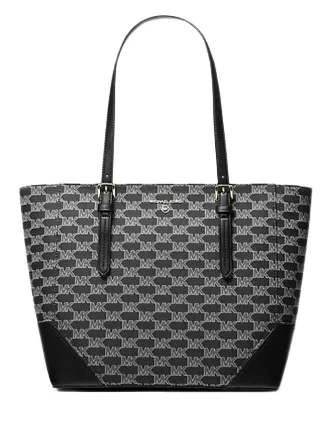 Michael Michael Kors Bags for honeymooners in a romantic styleMichael Michael Kors Aria Large Signature Logo Jacquard Tote Bag