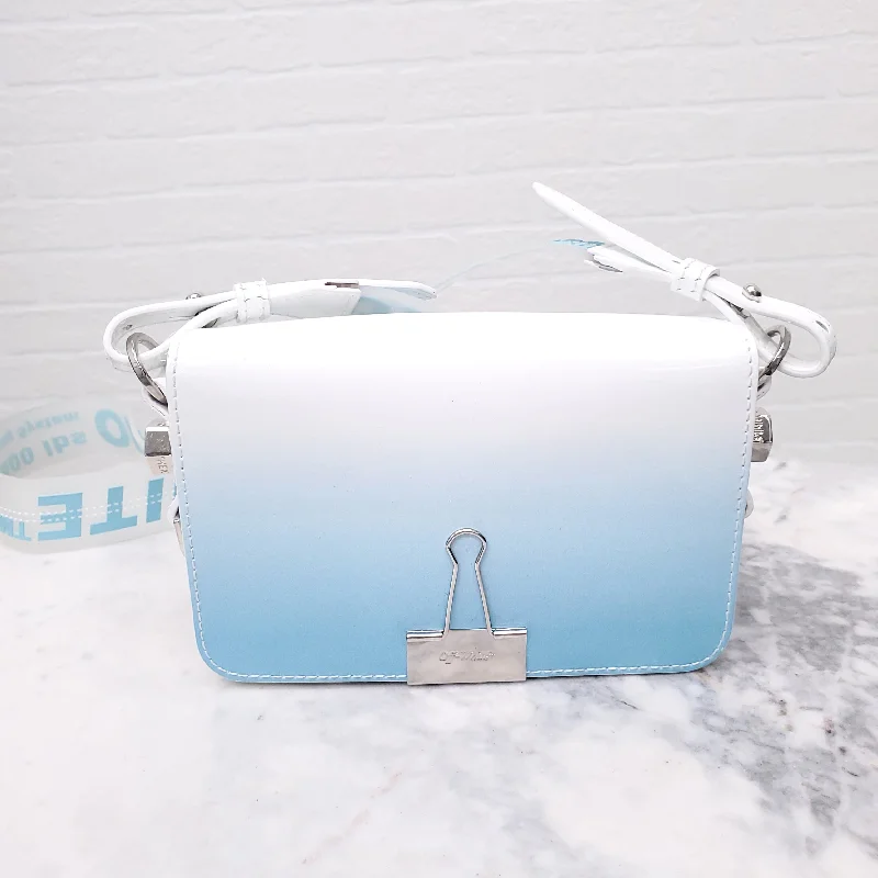 MIU MIU velvet bags for winter fashionOFF-WHITE BINDER CLIP BAG