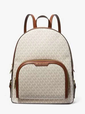 Michael Michael Kors Bags for backpackers who want a touch of luxuryMichael Kors Jaycee Backpack Large In Monogram Vanilla