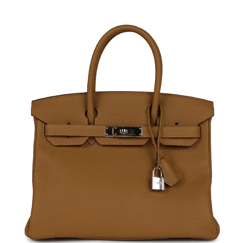 Hermès Kelly Bags with a decorative tassel charmHermes Birkin Bags in a Dark Olive Green for a Unique and Earthy VibePre-owned Hermes Birkin 30 Bronze D'Or Verso Togo Palladium Hardware