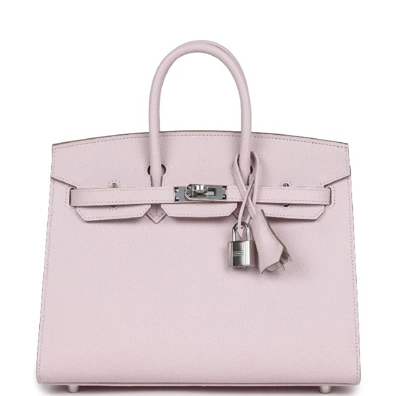 Hermès Kelly Bags with a metal - framed handle for durabilityHermes Birkin Bags in a Pale Mint Green for a Fresh and Refreshing LookHermes Birkin Sellier 25 Mauve Pale Epsom Palladium Hardware