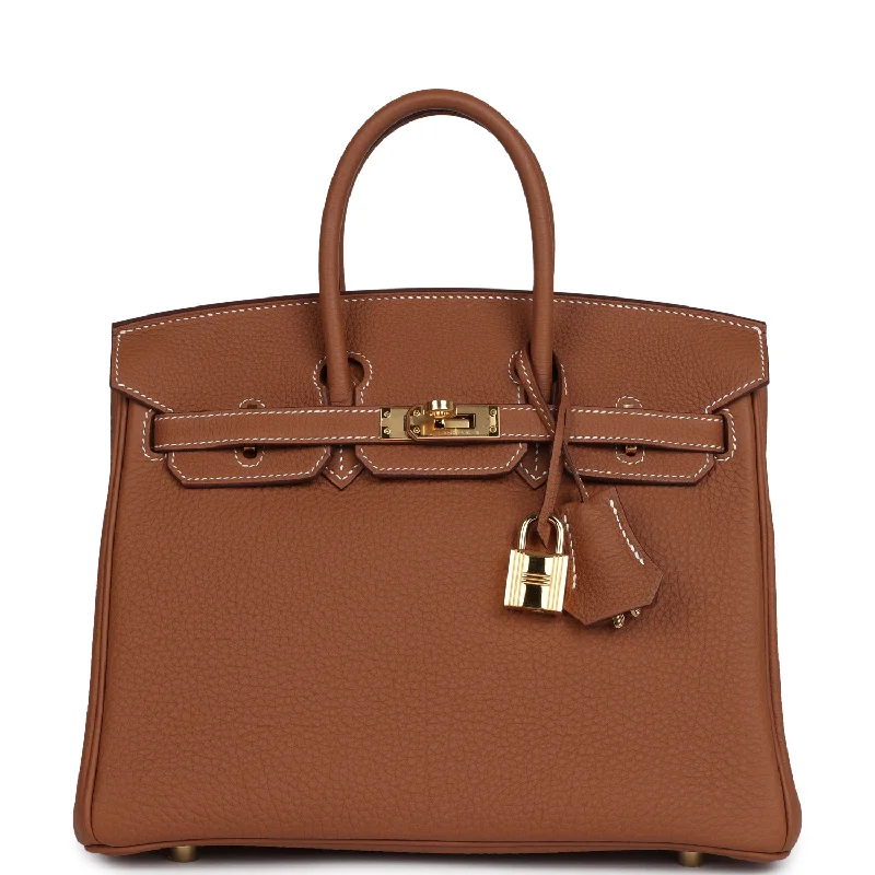 Hermès Kelly Bags with a braided leather handle for a bohemian touchHermes Birkin Bags with a Pebbled Leather Texture for a Rugged yet Elegant AppealPre-owned Hermes Birkin 25 Gold Togo Gold Hardware