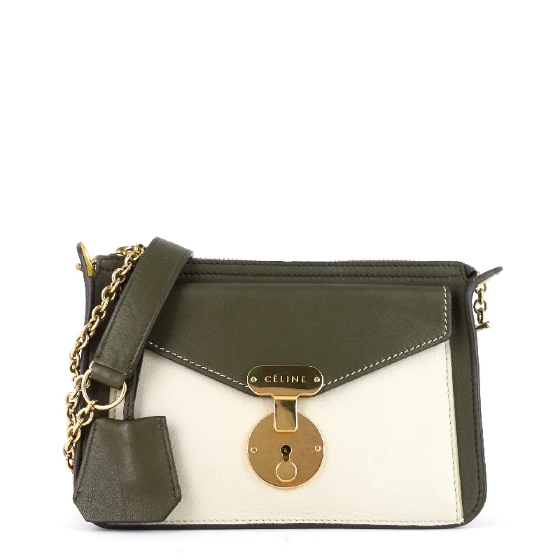 Color - Blocked Celine Bags for a Bold Fashion StatementClutch on Chain Calfskin Bag