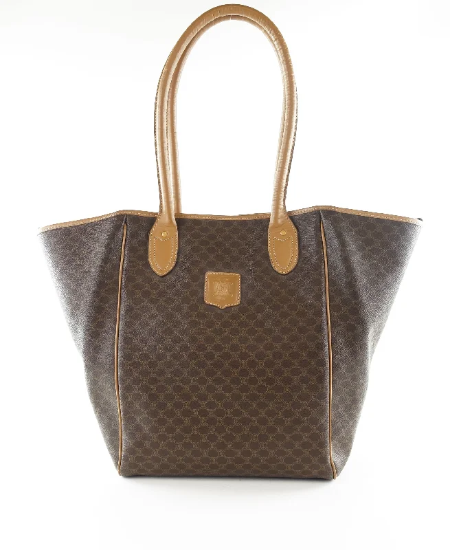 Customizable Celine Bags with Personalized AccessoriesCoated Canvas Tote Bag