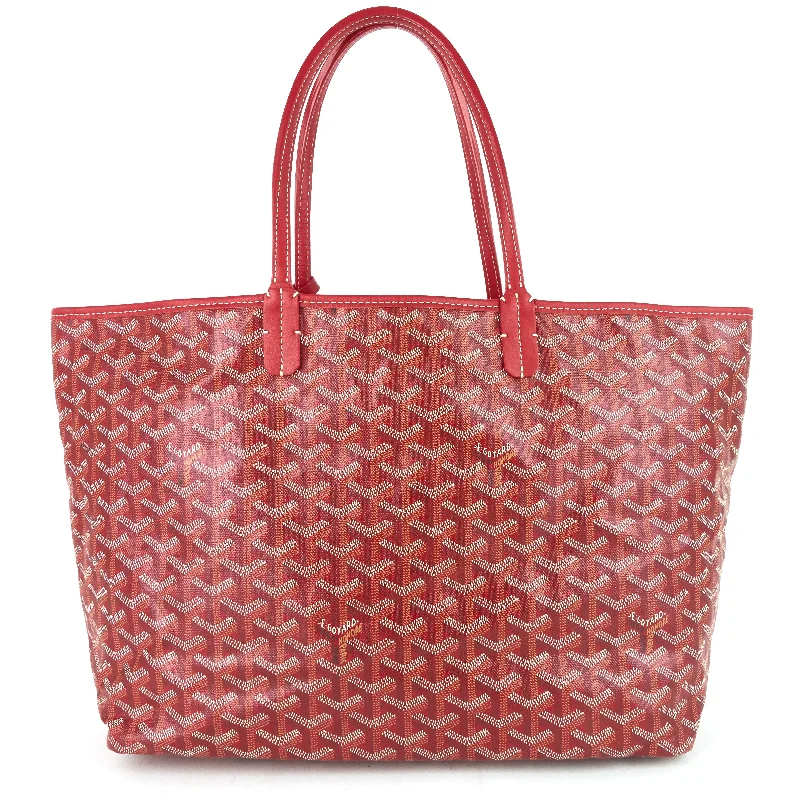 Goyard bags with a detachable mirror inside for quick touch - ups and groomingSaint Louis PM Coated Canvas Bag