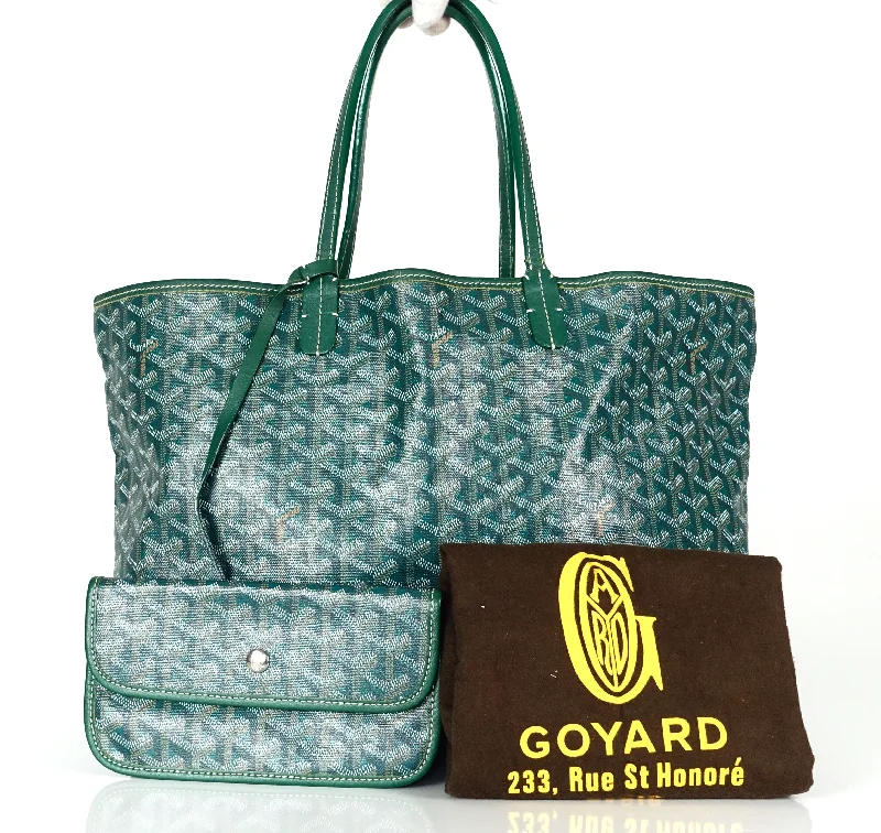 Goyard bags with a magnetic - closure card holder inside for easy access to cardsSaint Louis PM Waterproof Canvas Tote Bag