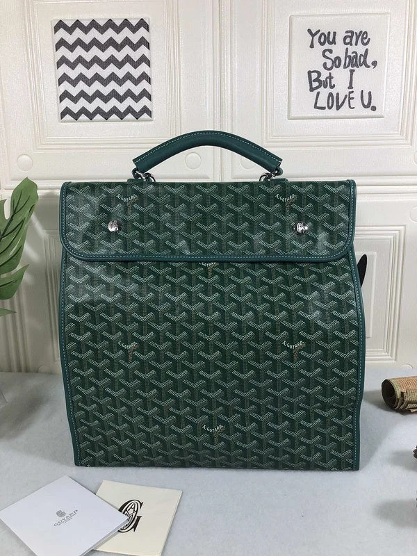 Goyard Margot bags with a contrast - colored interior for visual interestWhimsy Finds - Goyard Bags - 009