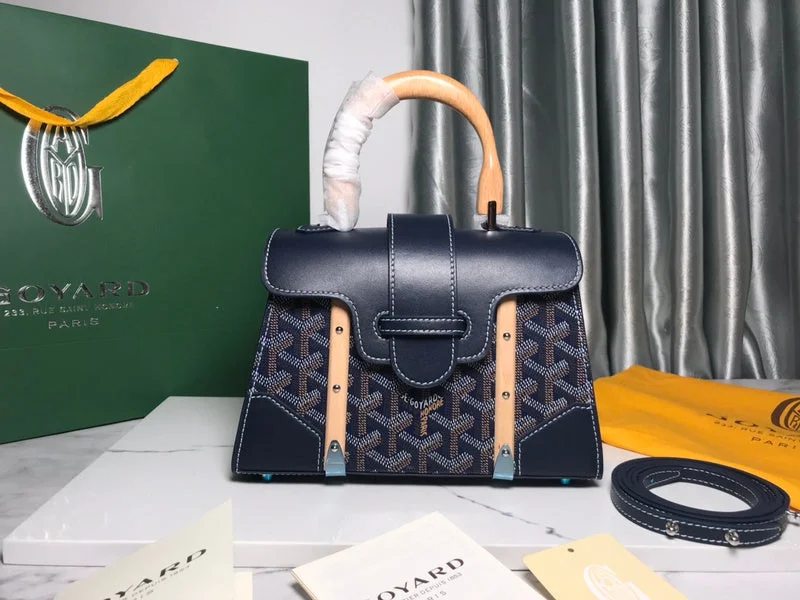 Goyard tote bags with a printed Goyardine pattern for high brand visibilityWF - Goyard Bags - 050