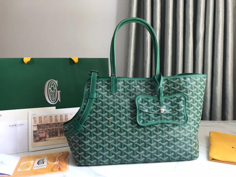 Goyard crossbody bags with a woven leather strap for a unique texture and visual appealWF - Goyard Bags - 105