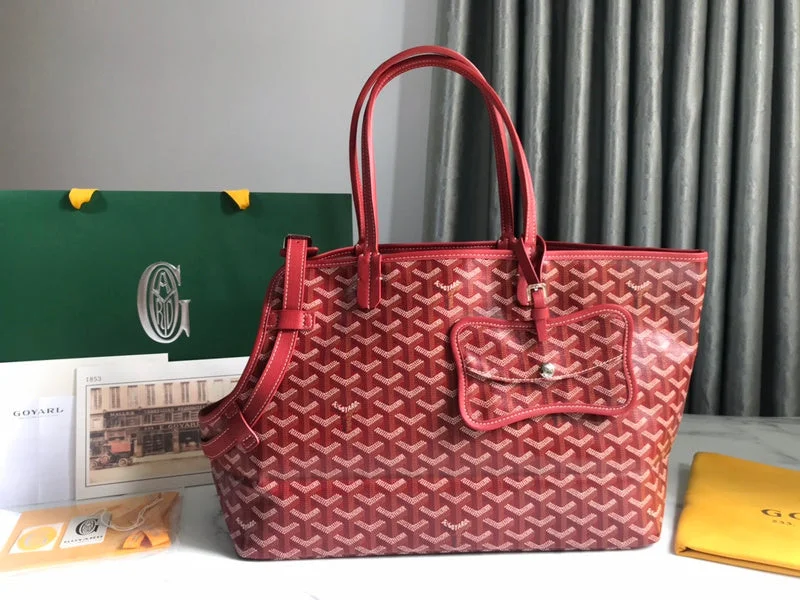 Goyard tote bags with a double - zip closure for enhanced securityWF - Goyard Bags - 117