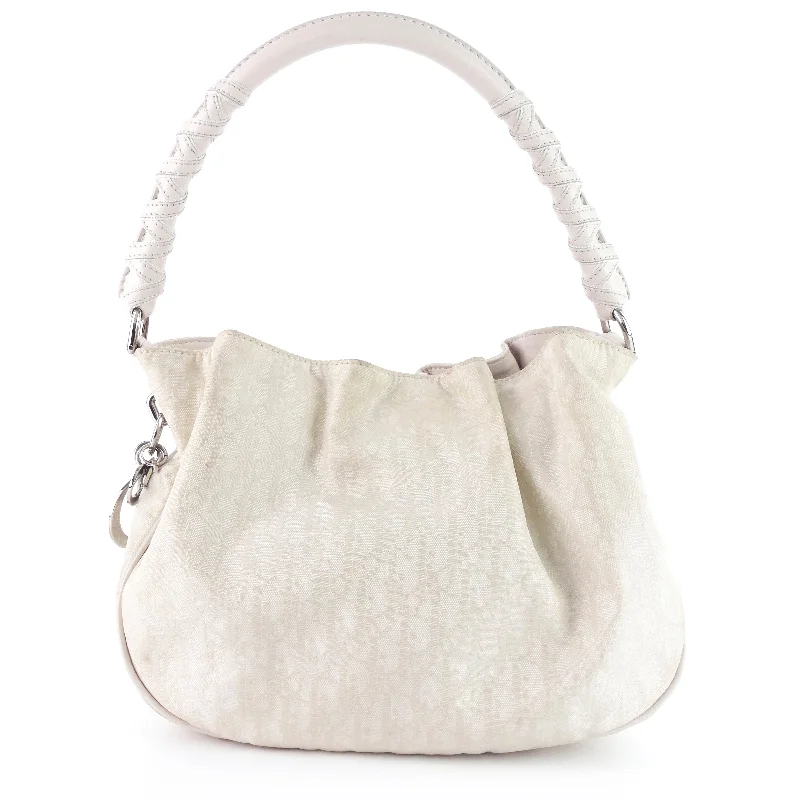 Stylish Christian Dior shoulder bags with a tassel - adorned zipperLovely Monogram Nylon Hobo Bag